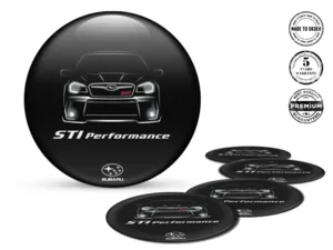 Subaru Wheel Rim Decal Version Sticker Silicone